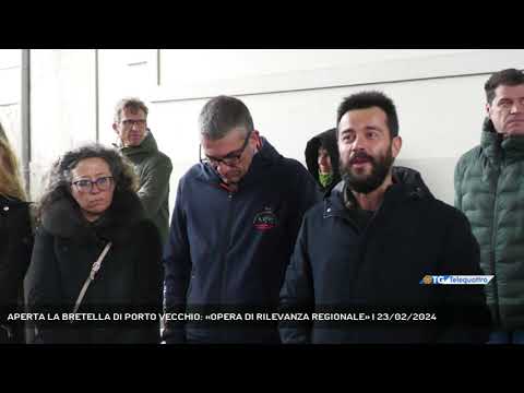 APERTA LA BRETELLA DI PORTO VECCHIO: «OPERA DI RILEVANZA REGIONALE» | 23/02/2024