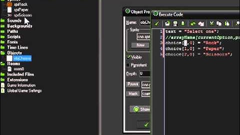GameMaker Studio: Rock Paper Scissors #5 - Arrays and For Loops