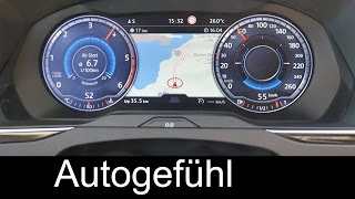 All-new VW Volkswagen Passat B8 sedan & wagon 2.0 TDI acceleration 0-100 km/h 0-60 mph - Autogefühl