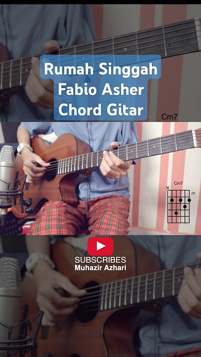 Fabio Asher - Rumah Singgah | Cover Akustik Tutorial Chord dan Kunci Gitar #tutorialchordgitar