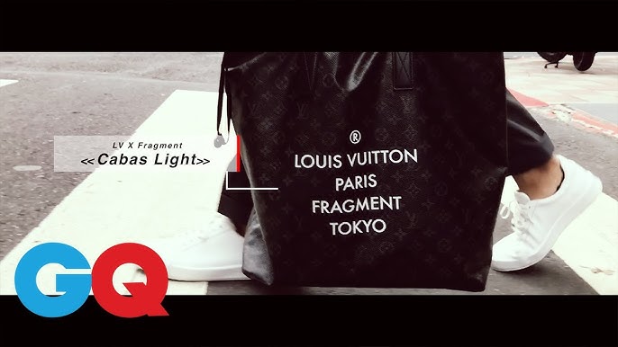Louis Vuitton Ultra Rare Monogram Eclipse Fragment Cabas Light Pochette  859413