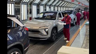 Chinese EV Maker Nio 3 Factories Almost Ready 1Million Capacity #nio #onvo #firefly 