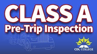 [Tutorial] CDL Class A PreTrip Inspection DEMO