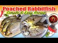 Poached rabbitfish