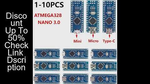 Mini / Type-C / Micro USB Nano 3.0 With the bootloader compatible Nano controller for arduino CH340