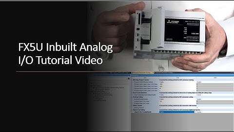 Mitsubishi PLC Built In Analog Input & Output