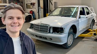 Fitting Evo 2 BodyKit To My $2k Mercedes | PT5