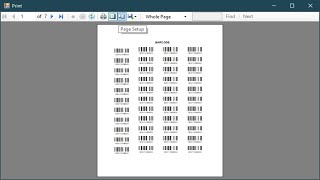 C# Tutorial - How to Create barcode in RDLC Report with multiple columns | FoxLearn