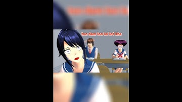 Ngày  đầu tiên đi học tiếng thái kiểu #tieulinhfl #sakuraschoolsimulator