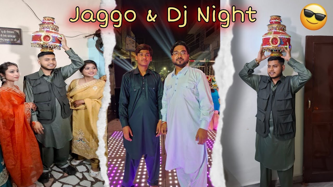 | Jaggo & Dj Night Vlog 💥 |  Bohat Enjoy Kita 😉 | Nikhil Mehra Vlogs | #vlog #youtube #viral #viah 