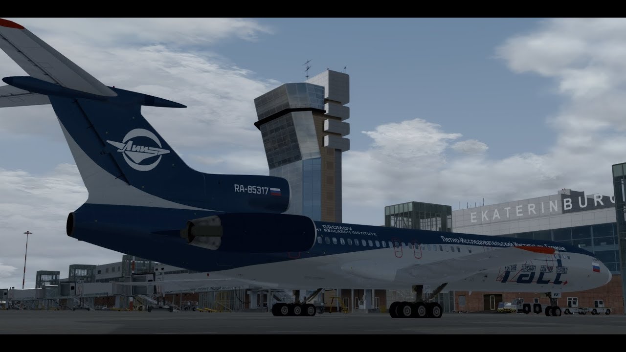 P3Dv3.4 / VATSIM / Екатеринбург - Cочи