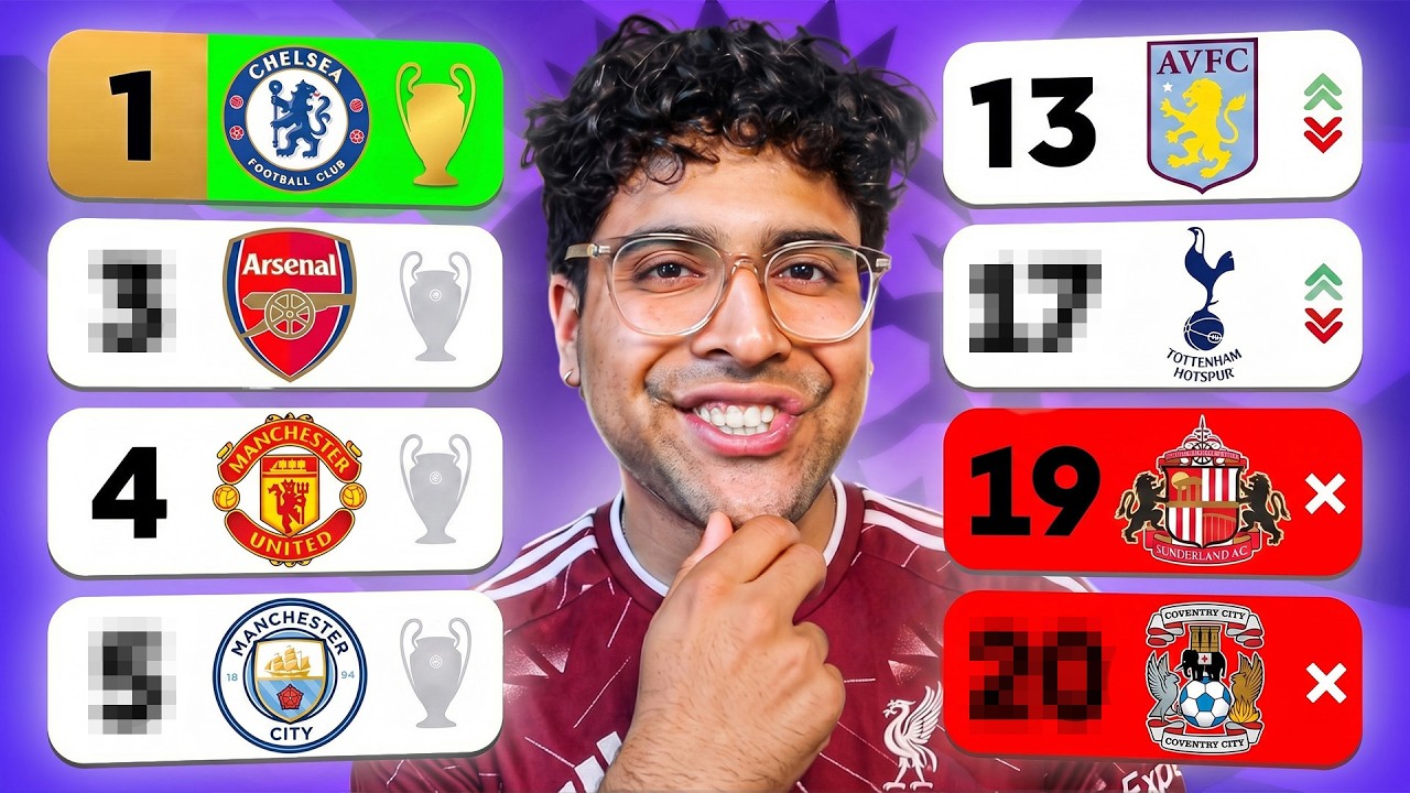 The Best Premier League 2026/27 Predictions Ever!