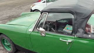 1976 MG Midget Convertible Walk around 