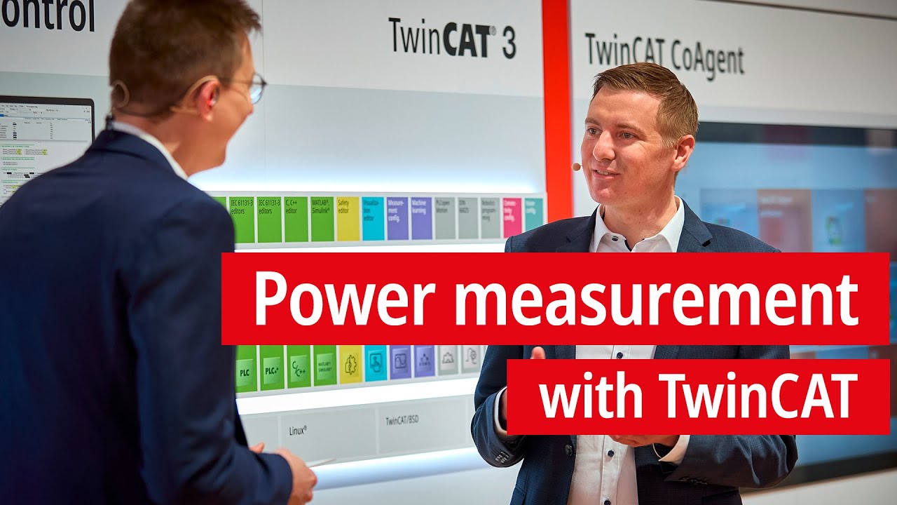 TwinCAT Power Functions: Power measurement with TwinCAT