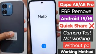 Download Lagu Oppo A6/A6 Pro Frp Remove 2026 || Android 15/16 || Oppo A6 Pro Google Account Remove Without PC  MP3