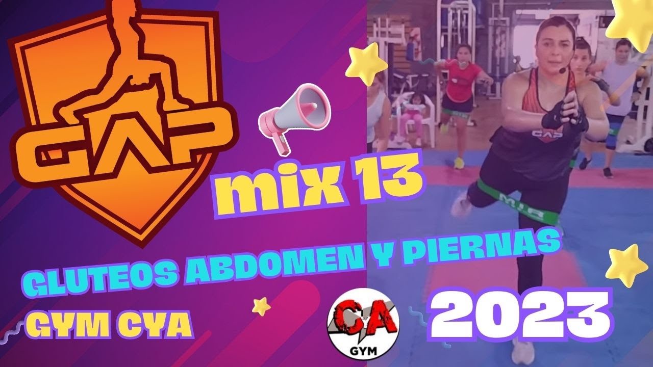 Gap Fitness mix 13 - clase para glúteos Abdomen y Piernas