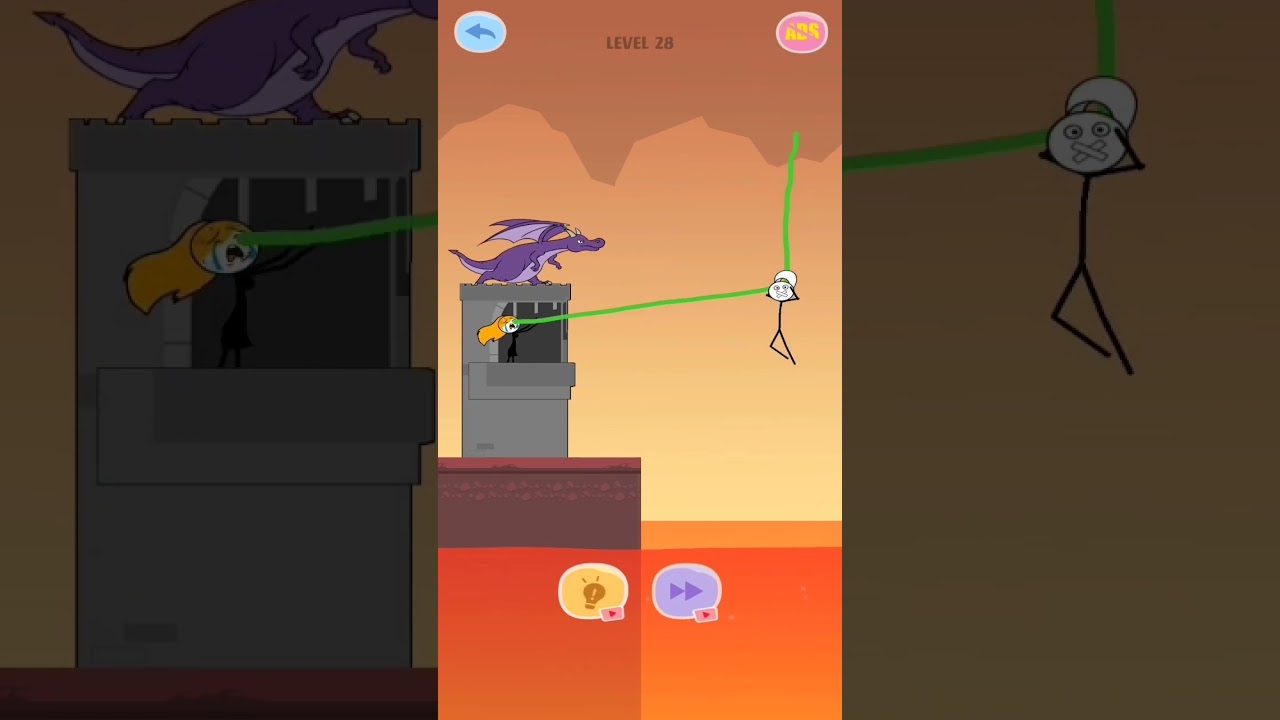 Draw Fly game level 28 