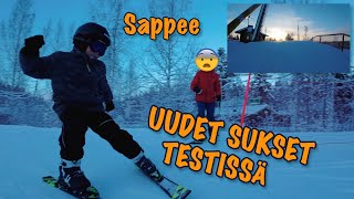 Sappee, Finland, New Skis in Test