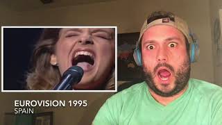 Eurovision Reaction 1995 - SPAIN!