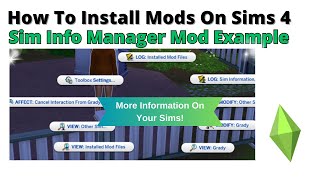 How To Install Sim Info Manager Mod For Sims 4 | 2024 screenshot 4