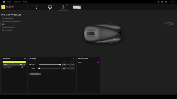 Corsair M75 Air Wireless iCUE Settings