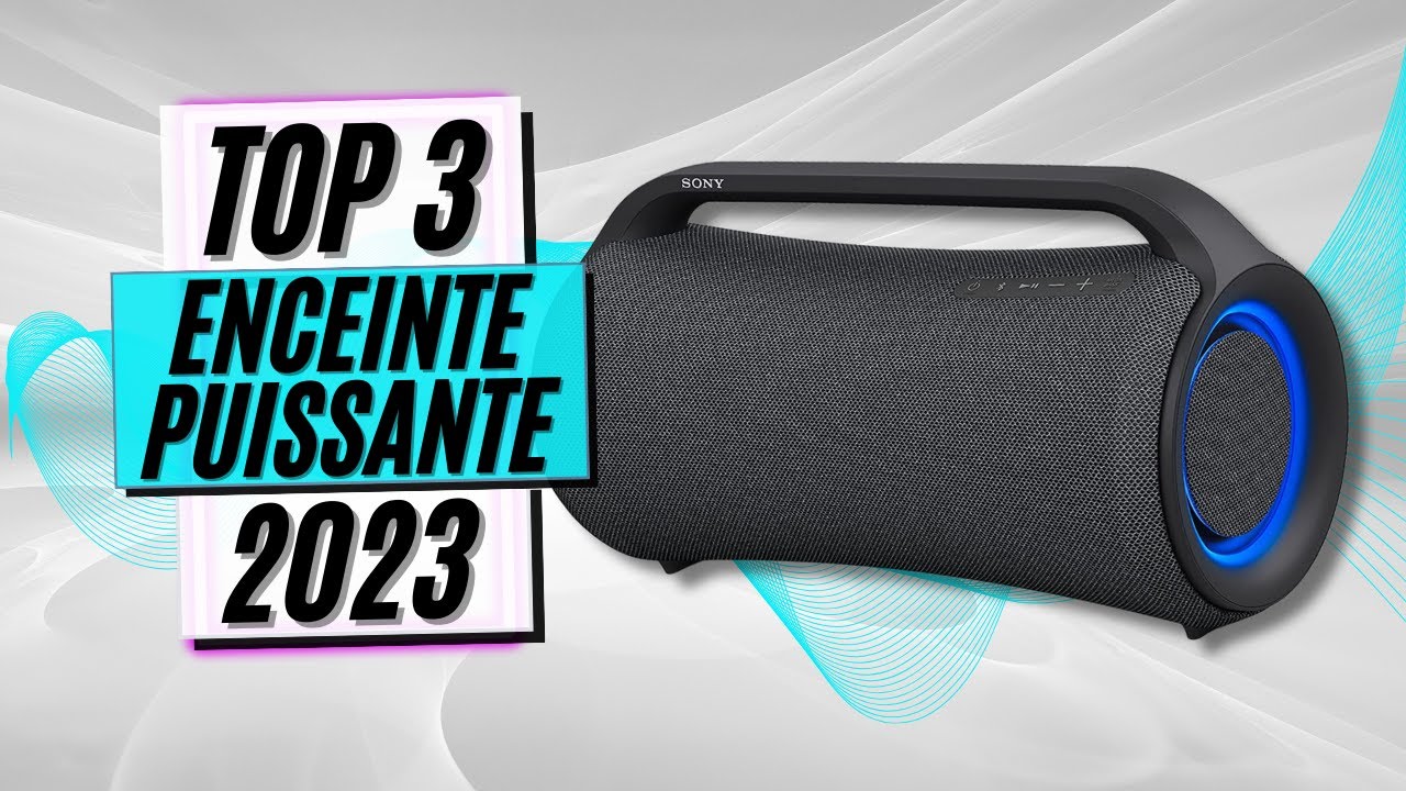 🏆 Quelles sont les meilleures enceintes bluetooth portable