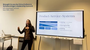Circular Business Models: Product-Service-Systems @HFU Business School Leadership Summit
