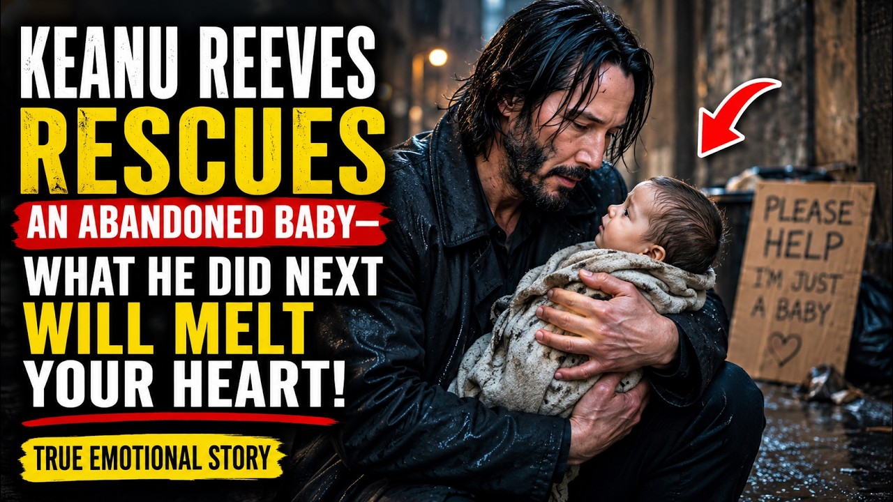 Keanu Reeves Rope Rescue Keanu Reeves Rescues an Abandoned Baby—What He Did Next Will Melt Your ...