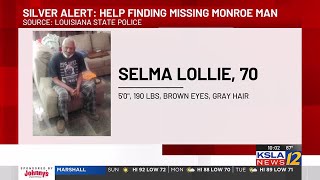 Silver alert issued for missing Monroe, La. man
