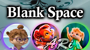 The Chipettes - Blank Space (Lyric video)
