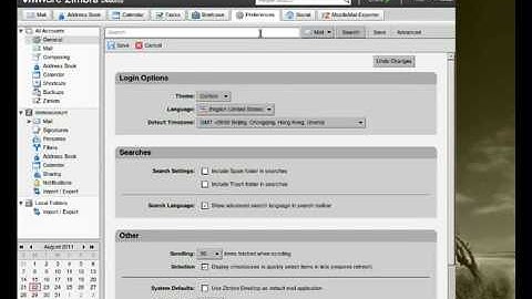 Zimbra email Configuration Thunderbird Import | tags | Email Application Software
