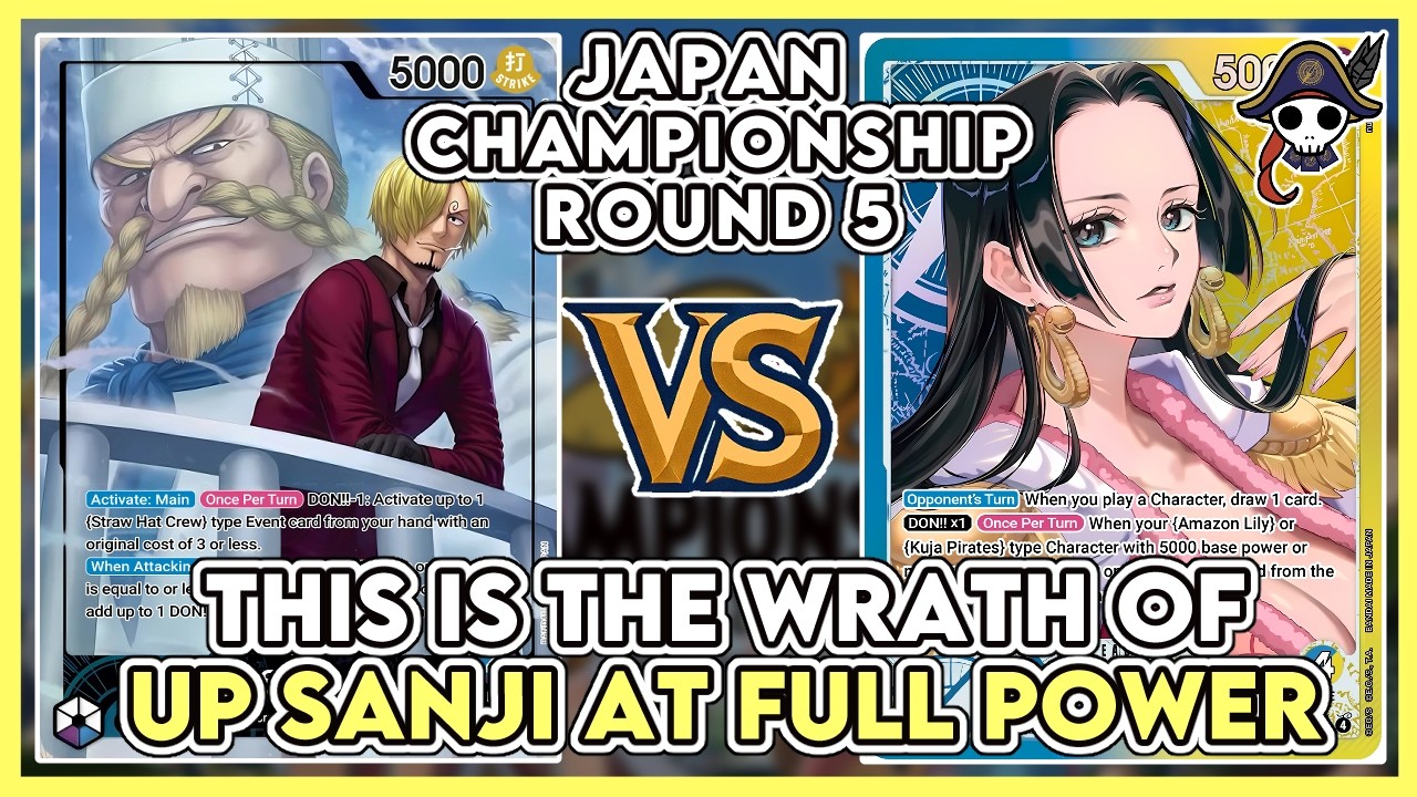 [Japan Championship R5] This Is The Wrath Of UP Sanji At FULL POWER