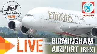 BIRMINGHAM AIRPORT LIVE | BHX | Jet Junkies Live