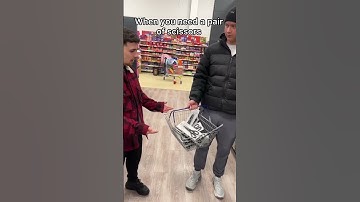 ‌when you need a pair of scissors