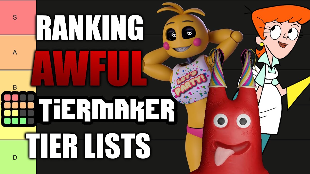 Judging TierMaker's Rankings in CURSED Tier Lists | Content LIVE [Archive Stream]
