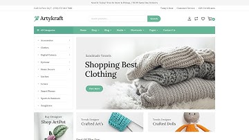Artykraft WooCommerce : One Click Theme Installation (WCM070158)