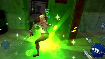 Real zombie hunter FPS Top Gun shooting dead zed prisoner waves Mission 6-7