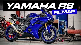 2018 Yamaha R6 Decat Dyno Tuning (Euro 4) | BHP UK Custom ECU Remapping