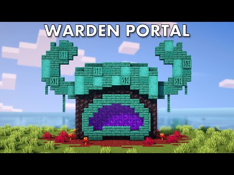 Minecraft | How to build a Warden Nether Portal | Tutorial - YouTube