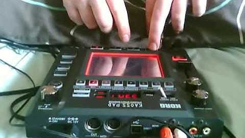kaoss pad sampling