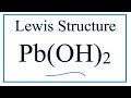 Lead(II) Hydroxide and Ionic Bonds