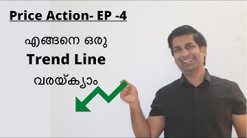 How To Draw a Trend Line In Trading View explained in Malayalam. Share Market In Malayalam.