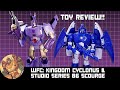 War For Cybertron Kingdom Cyclonus & Studio Series 86 Scourge Review!