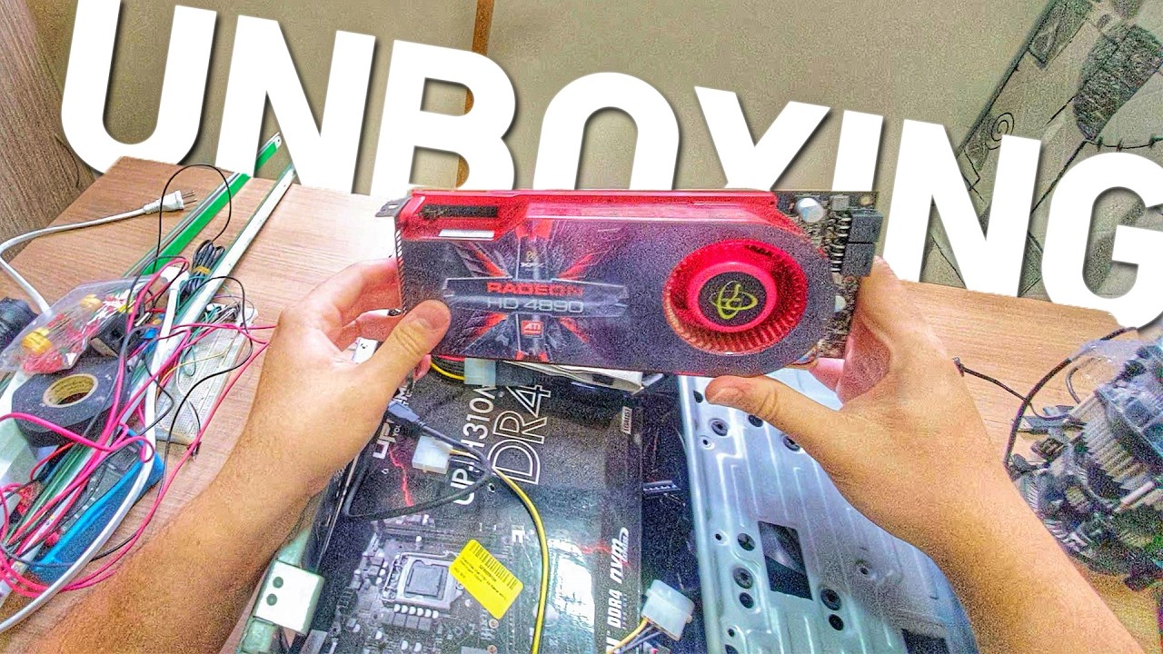 RECEBI UMA CAIXA CHEIA DE MUAMBAS PREMIUM | RADEON HD 4890 | LGA 1156