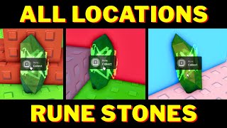 How To Find All 5 Rune Stones Locations In Find The Auras Roblox