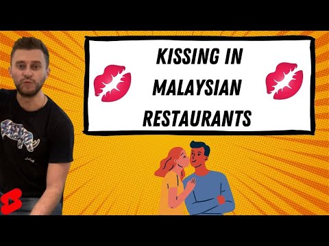 Kissing in Malaysian Restaurants 😂😂