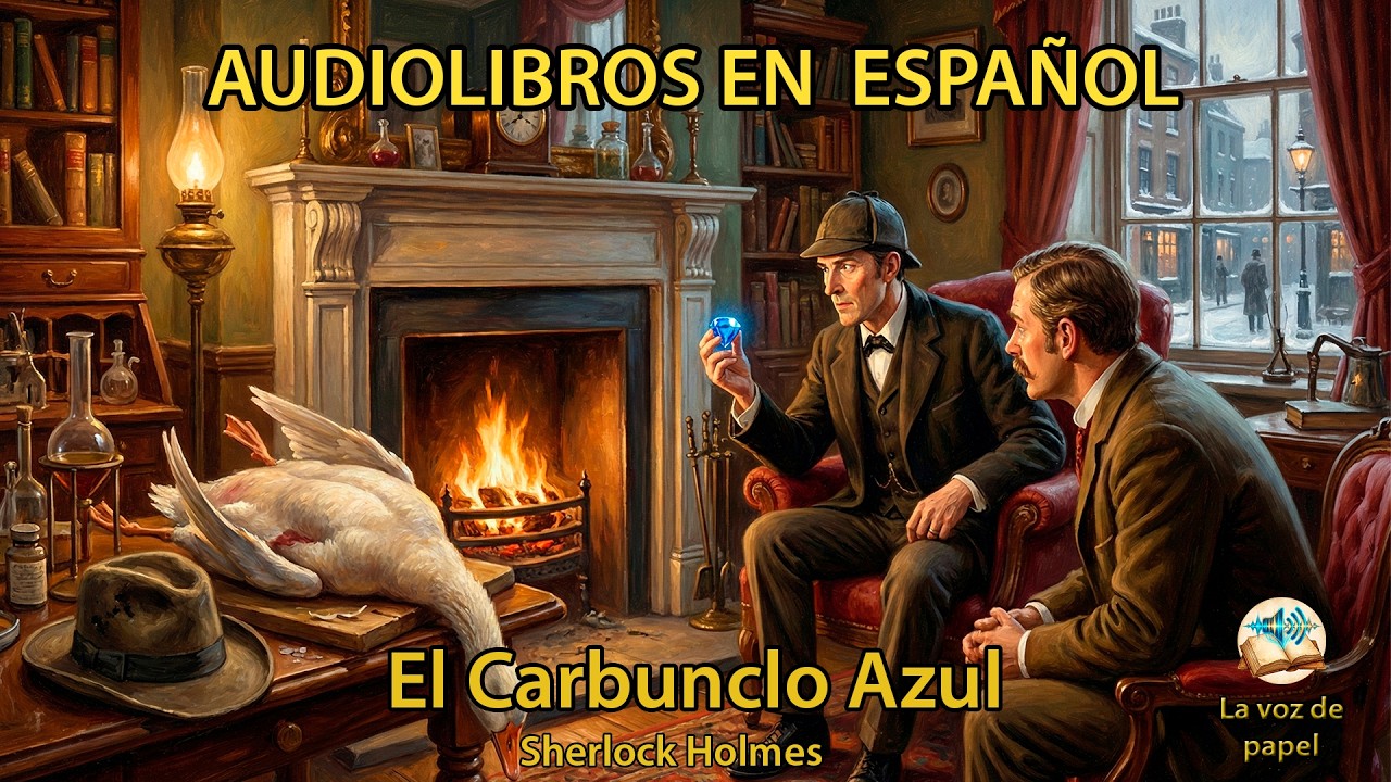 Sherlock Holmes: El Carbunclo Azul | Audiolibro Completo (Voz Humana) 🎧