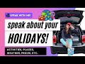 🧳 🏖 HOLIDAYS: Learn and speak with me! Describe your vacation ☀️🌈