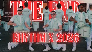 RHYTHM X  2026 Drumline - show music - WGI FINALS WEEK