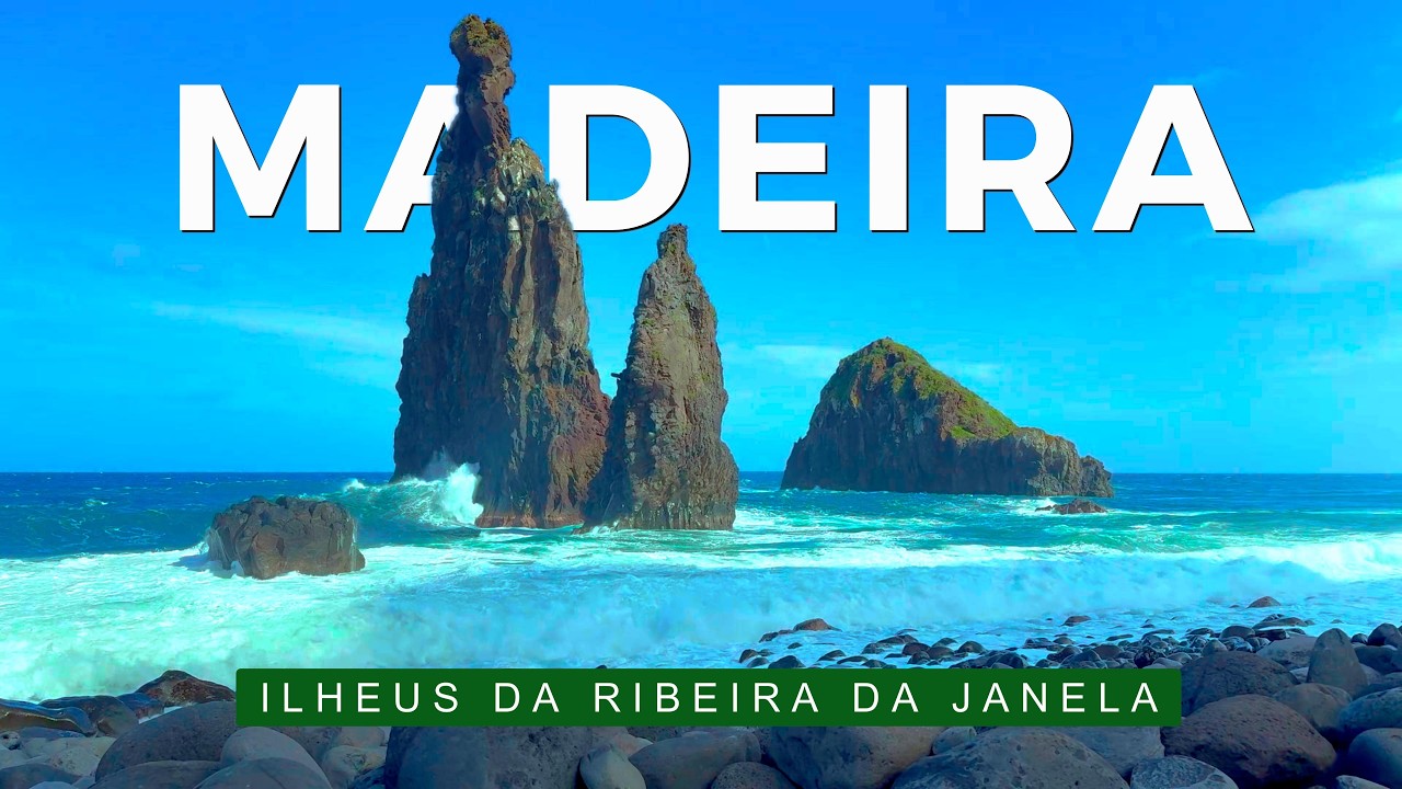 Beach Walk 2026 | Ilhéus da Ribeira da Janela – Madeira 🇵🇹 | Epic Ocean Views